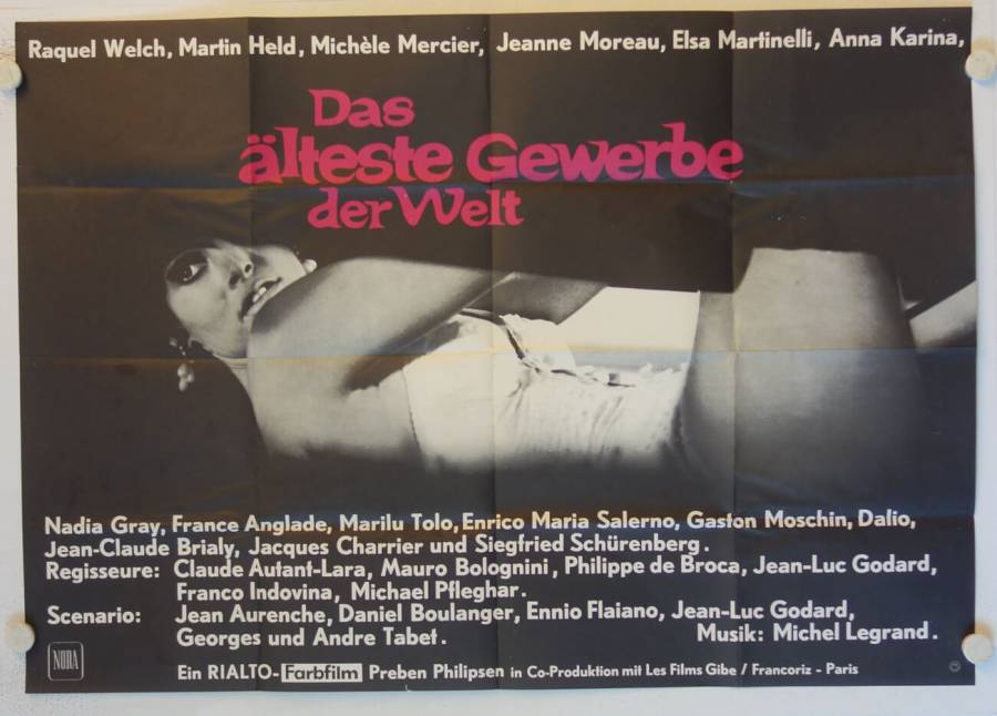 The oldest Profession original release german doublepanel movie poster